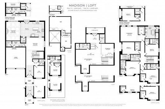 Madison - Loft Floorplan