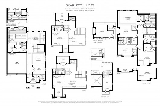 Scarlett - Loft Floorplan