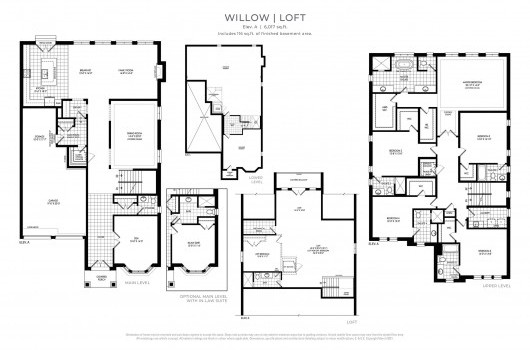 Willow - Loft Floorplan
