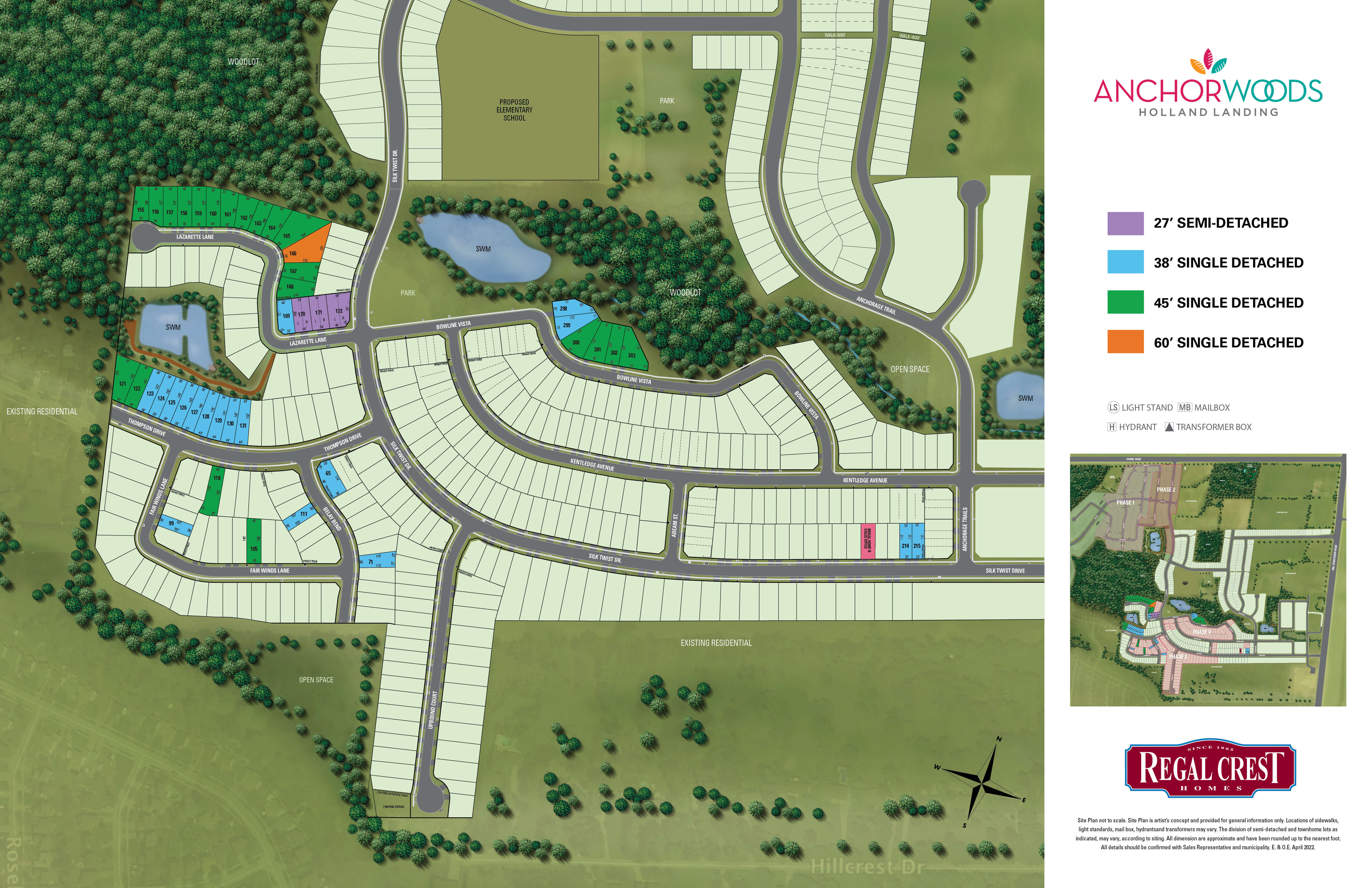 Anchor Woods Site Plan